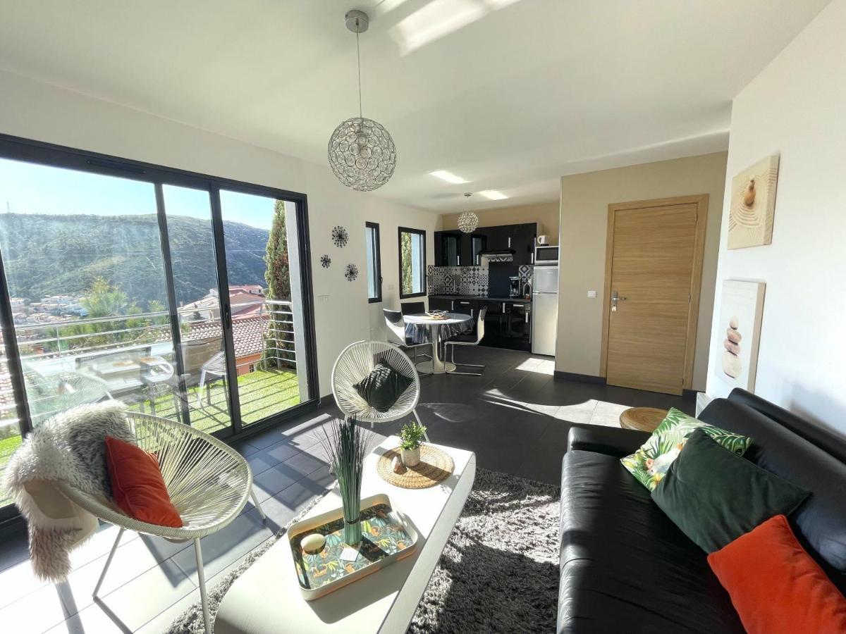 Residence Costa Vermella, Vue Mer Et Montagne Au Calme Cerbère Exteriér fotografie
