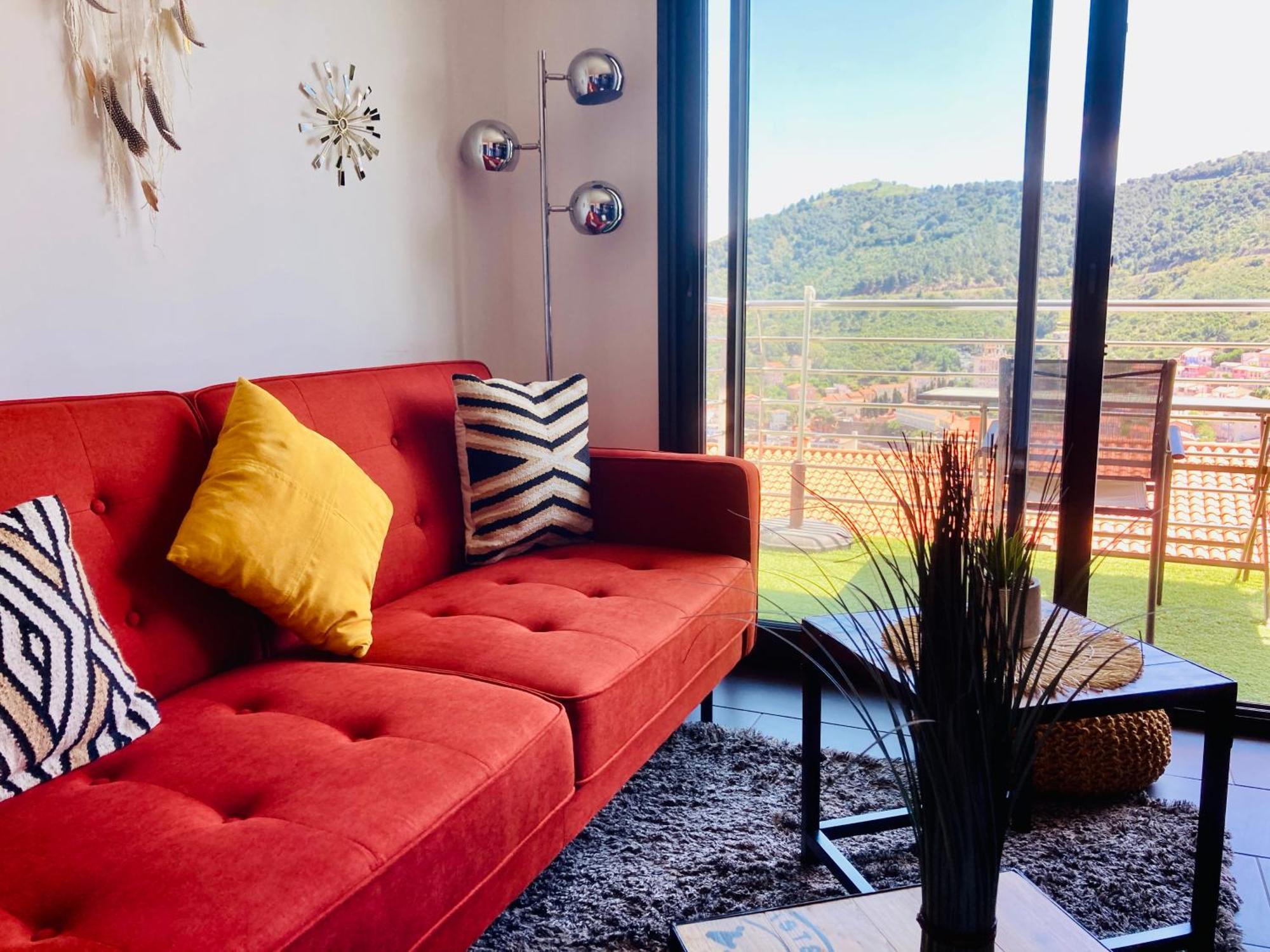 Residence Costa Vermella, Vue Mer Et Montagne Au Calme Cerbère Exteriér fotografie